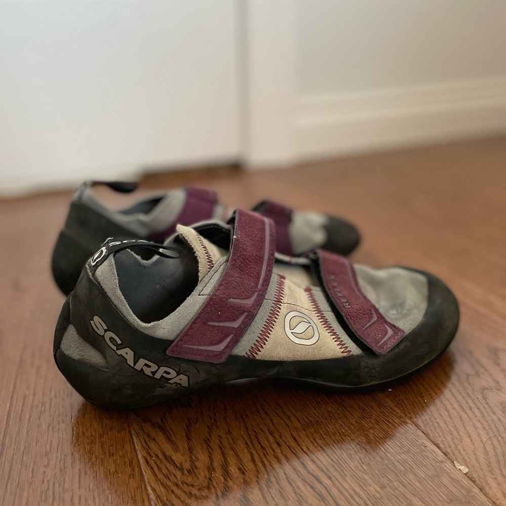 Rock climbing shoes